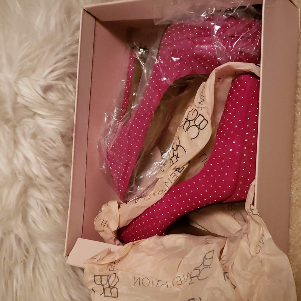 Pink BCBG Heels